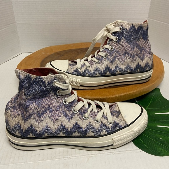Missoni x Converse Chuck Taylor High Top Snekaers Sneakers